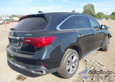 2019 Acura Mdx Standard z USA, uszkodzony, nr VIN 5J8YD3H31KL003144